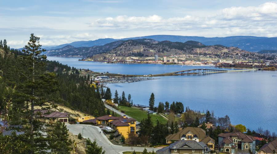 Las mejores opciones de alquiler de coches en Kelowna Occidental